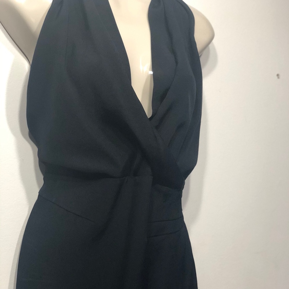 Twist knot mini dress